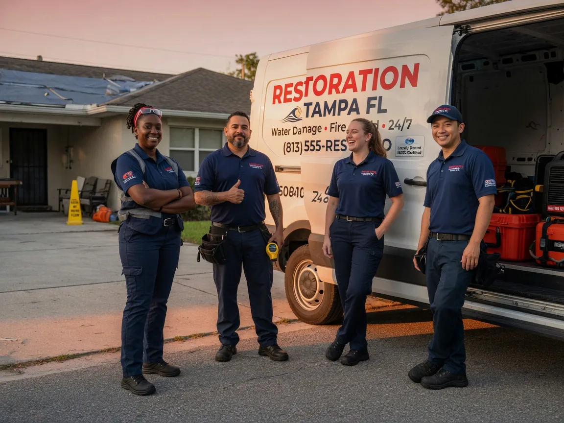 Water Damage Restoration company in Lindsay, TX